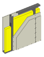 Gyproc Single Frame Partition System 1