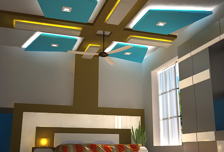 Modern Living Room False Ceiling Designs - Gyproc