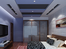 Fall Ceiling Design for Room - Gyproc