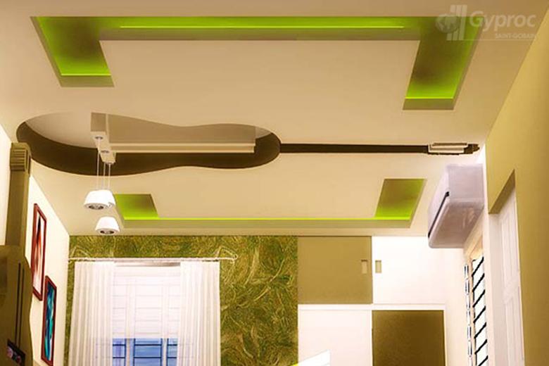 Top 3 Ideas To Light Up Your Ceiling Saint Gobain Gyproc - Cove Light Vs False Ceiling Design