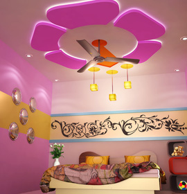 Kids Room Ceiling Design - Gyproc