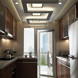 Kitchen False Ceiling Design - Gyproc