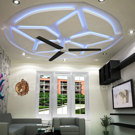 Living Room Ceiling Design - Gyproc