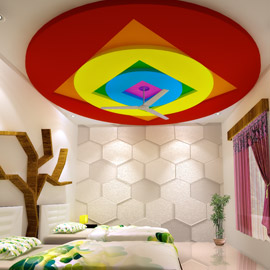 False Ceiling for Kids Bedroom - Gyproc